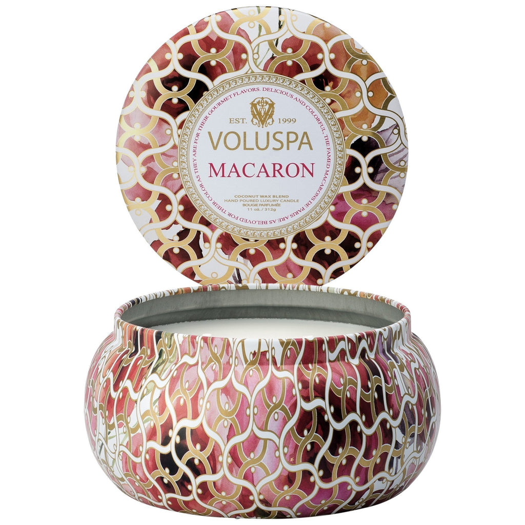 Maison Metallo 2 Wick Candle in Macaron design by Voluspa