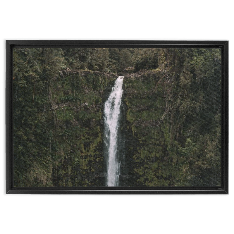 Waterfall Framed Canvas