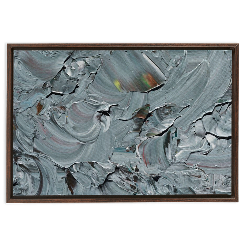 Storm Framed Canvas