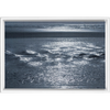 Silver Sea Framed Canvas