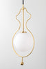 Abigail 1 Light Large Pendant