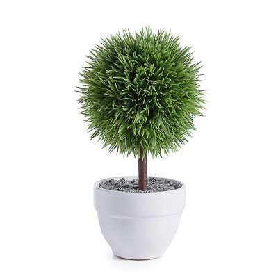 Jardin 10" Potted Faux Topiary - Grass Ball