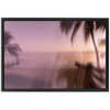 Tahitian Sunrise Framed Canvas