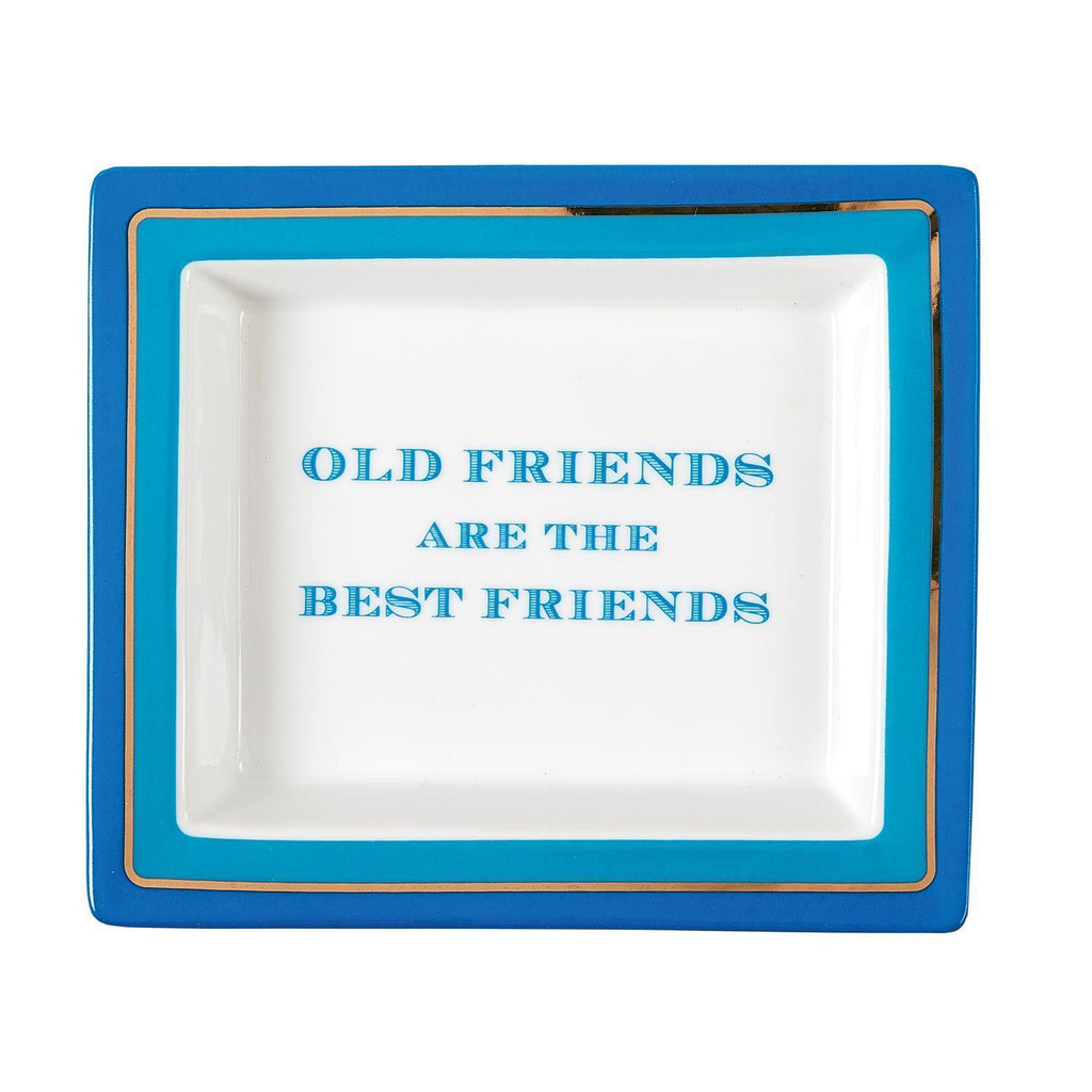 Wise Sayings "Old Friends are the Best Friends" Desk Tray in Gift Box