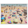 Bright Beach Framed Canvas