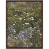 Wildflowers Framed Canvas