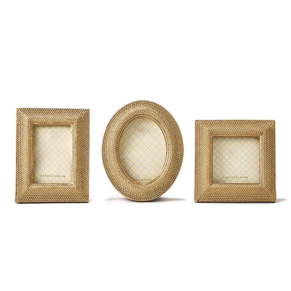 Tuileries Golden Dots Photo Frames