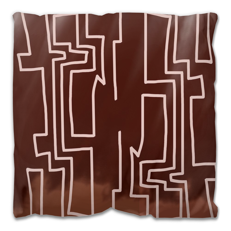 Glyph Throw Pillow