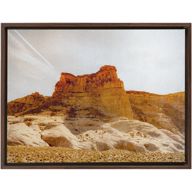 Red Rock Framed Canvas