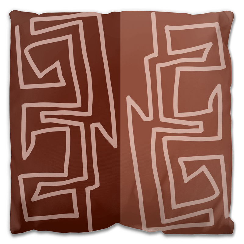 Glyph Throw Pillow