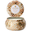 Maison Metallo 2 Wick Candle in Prosecco Bellini design by Voluspa