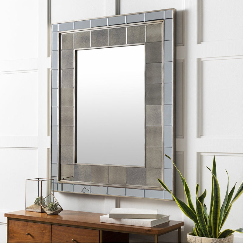 Arragon AAG-001 Rectangular Mirror in Manufactured Wood by Surya