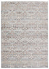 Abrielle Edlynne Light Gray & Light Blue Rug 1