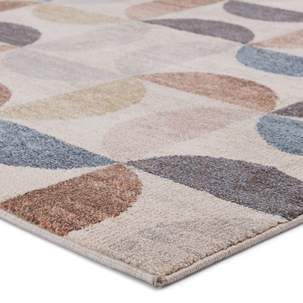 Abrielle Marcelo Cream & Multicolor Rug