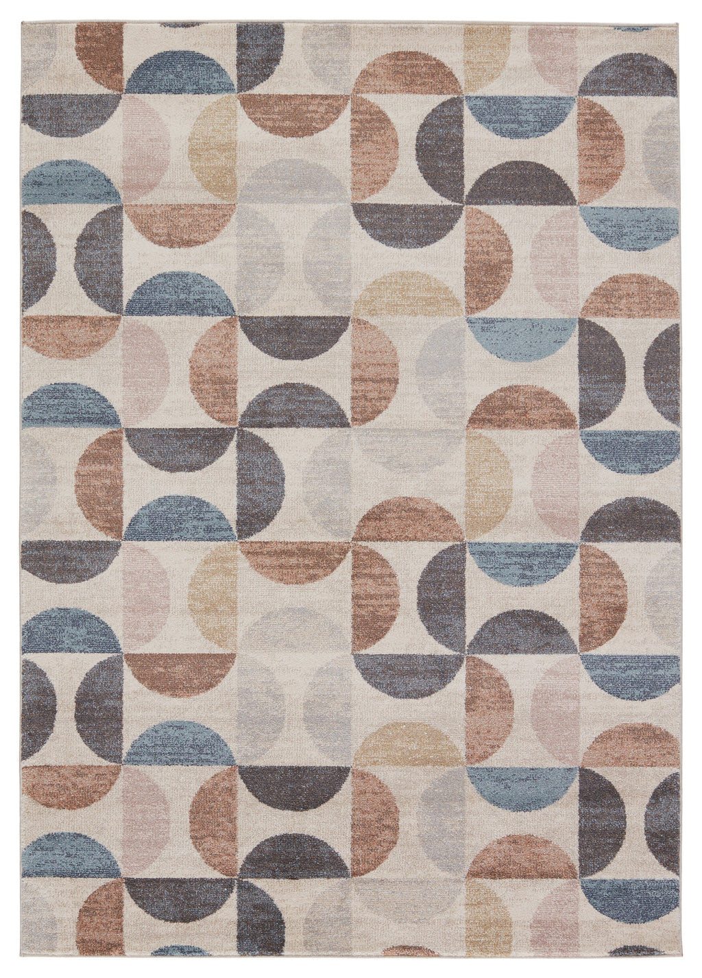 Abrielle Marcelo Cream & Multicolor Rug