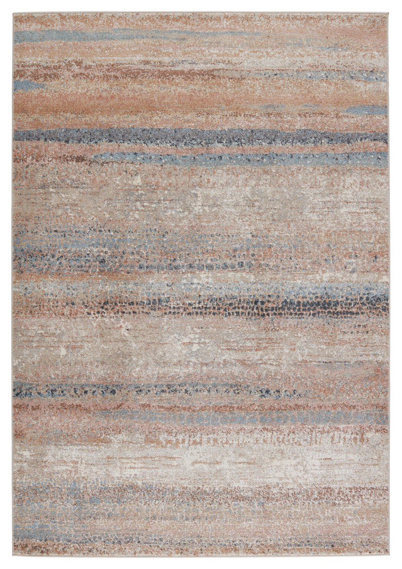 Abrielle Devlin Blush & Blue Rug 1