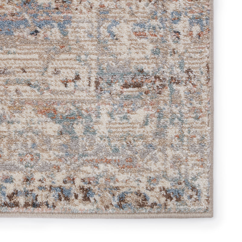 Abrielle Rosella Light Gray & Light Blue Rug