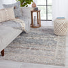 Abrielle Rosella Light Gray & Light Blue Rug