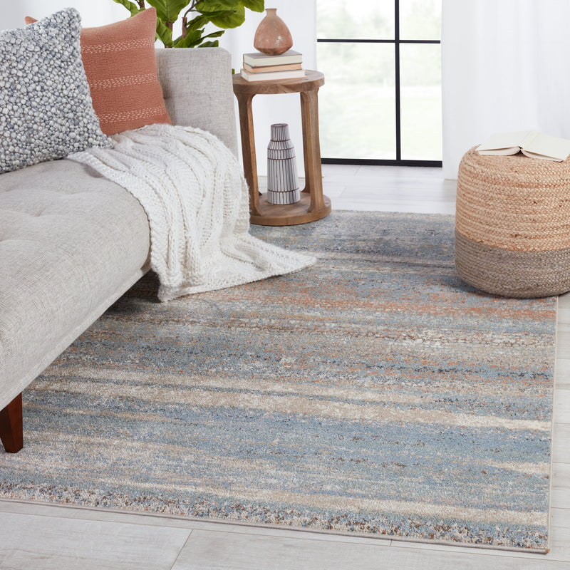 Abrielle Devlin Blue & Tan Rug