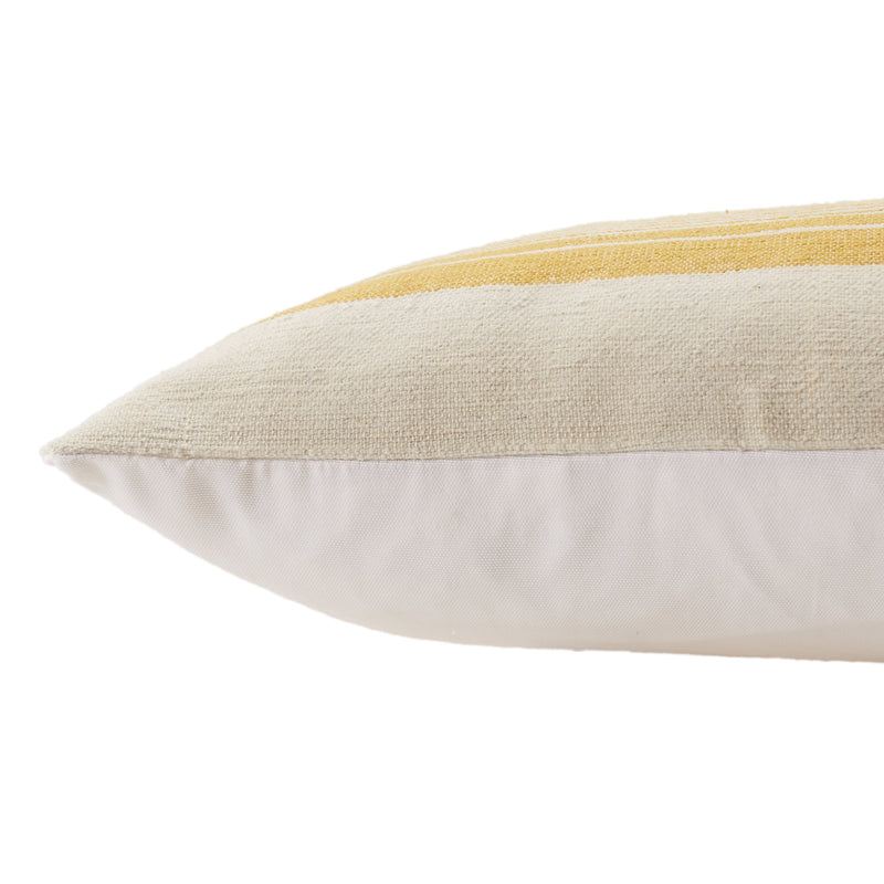 Acapulco Parque Indoor/Outdoor Gold & Ivory Pillow 3