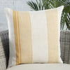 Acapulco Parque Indoor/Outdoor Gold & Ivory Pillow 4