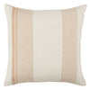 Acapulco Parque Indoor/Outdoor Tan & Ivory Pillow 1