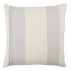 Acapulco Parque Indoor/Outdoor Gray & Ivory Pillow 1