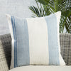 Acapulco Parque Indoor/Outdoor Blue & Ivory Pillow 4