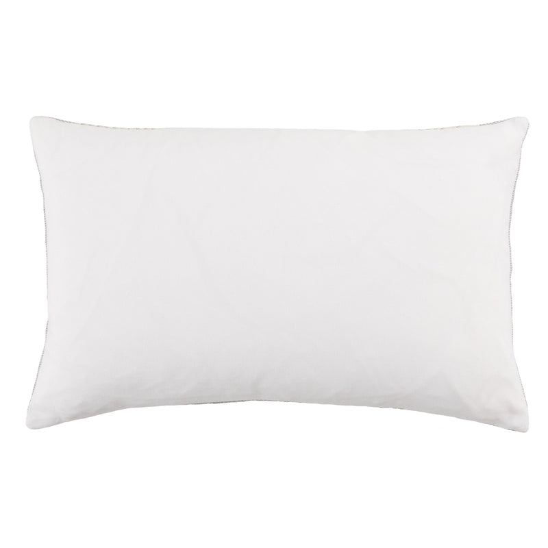 Acapulco Carinda Indoor/Outdoor Gray & Ivory Pillow 2