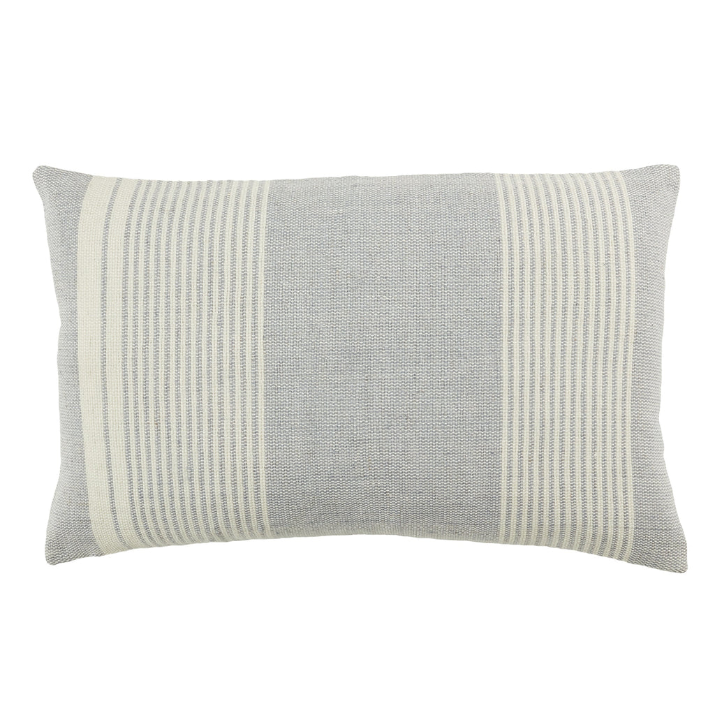 Acapulco Carinda Indoor/Outdoor Gray & Ivory Pillow 1