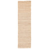 Braidley Natural Solid Beige Area Rug