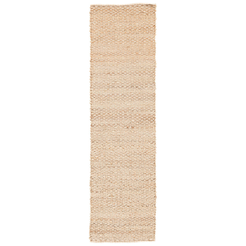 Braidley Natural Solid Beige Area Rug