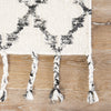 Riot Geometric Rug in Turtledove & Jet Black design by Jaipur Living