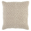 Madur Textured Pillow in Light Taupe by Jaipur Living