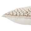 Madur Textured Pillow in Light Taupe by Jaipur Living