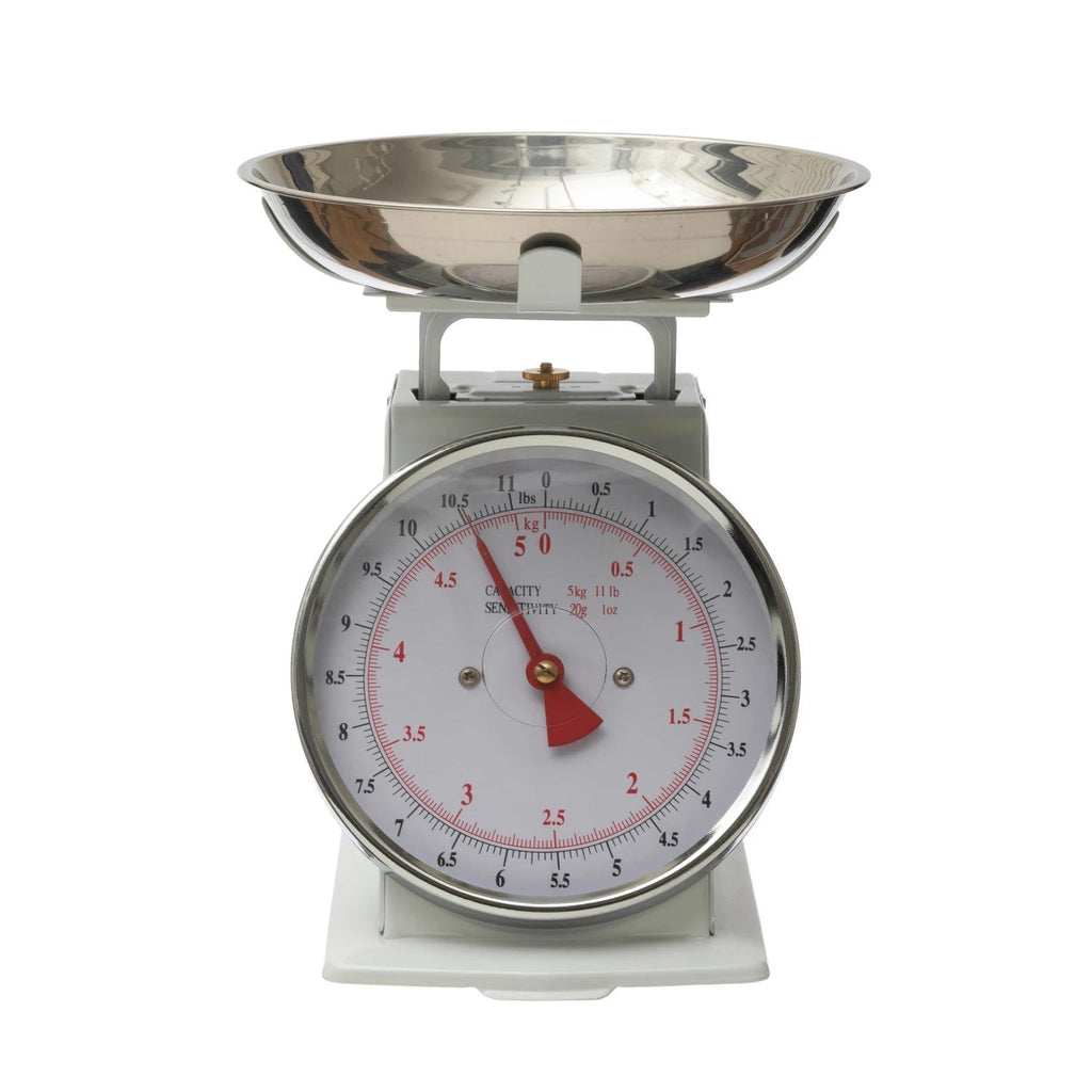 Metal & Stainless Steel Scale w/ Removable Tray