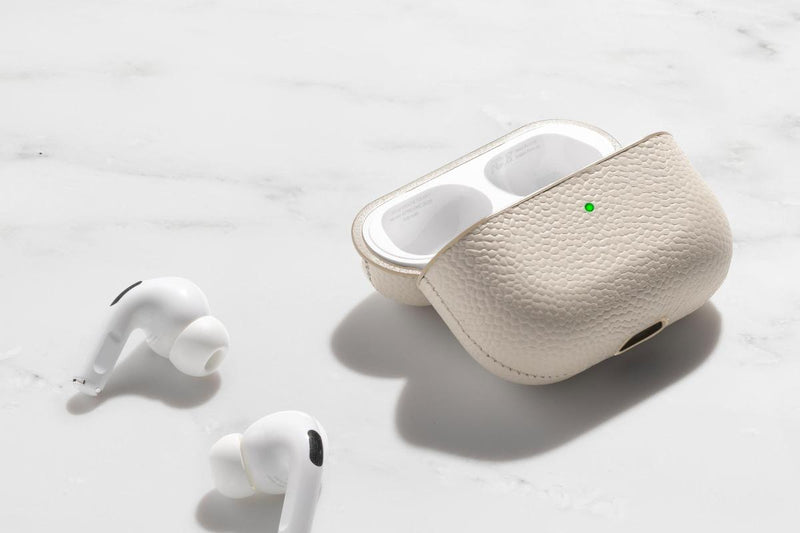 Courant AirPods Pro Leather Case - Bone