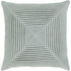 Akira AKA-001 Velvet Pillow in Ice Blue by Surya