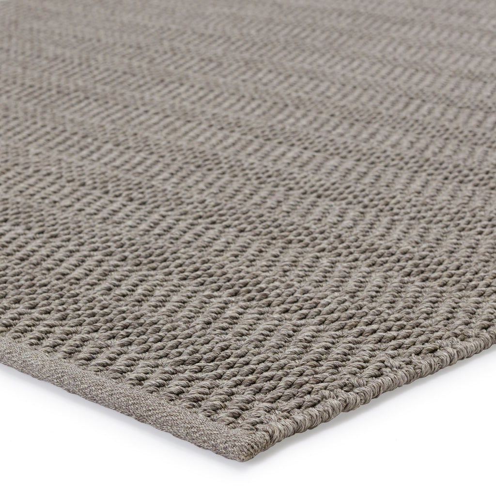 Saeler Indoor/Outdoor Striped Grey Rug