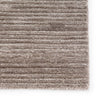 Alfa Handmade Stripe Gray Area Rug