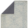 Carmen Handmade Trellis Blue/ Light Gray Rug