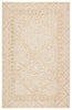 Carmen Handmade Trellis Yellow/ Cream Rug