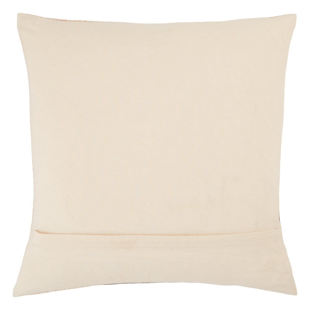 Ayami Tribal Pillow in Light Pink & Gray