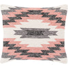 Anika ANI-001 Hand Woven Pillow in Bright Pink & Ivory by Surya