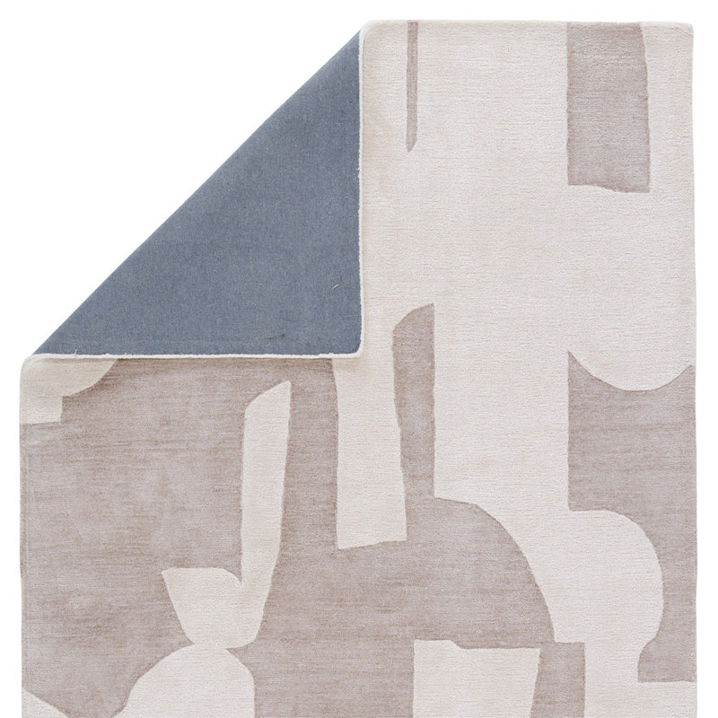 Anthem Hand Tufted Noverre Taupe & Cream Rug 3