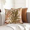 Safflower Velvet Pillow in Burnt Orange