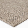 Chaise Handmade Geometric Beige Area Rug