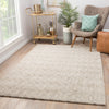 Asena Clovelly Reversible Hand Knotted Taupe & Multicolor Rug 9