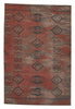 Artigas Abrego Red & Gray Rug 1