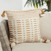 Armour Calvert Indoor/Outdoor Gold & Ivory Pillow 4